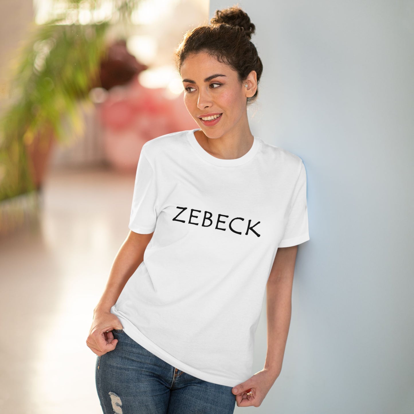Zebeck - Black logo - Organic T-shirt - Unisex