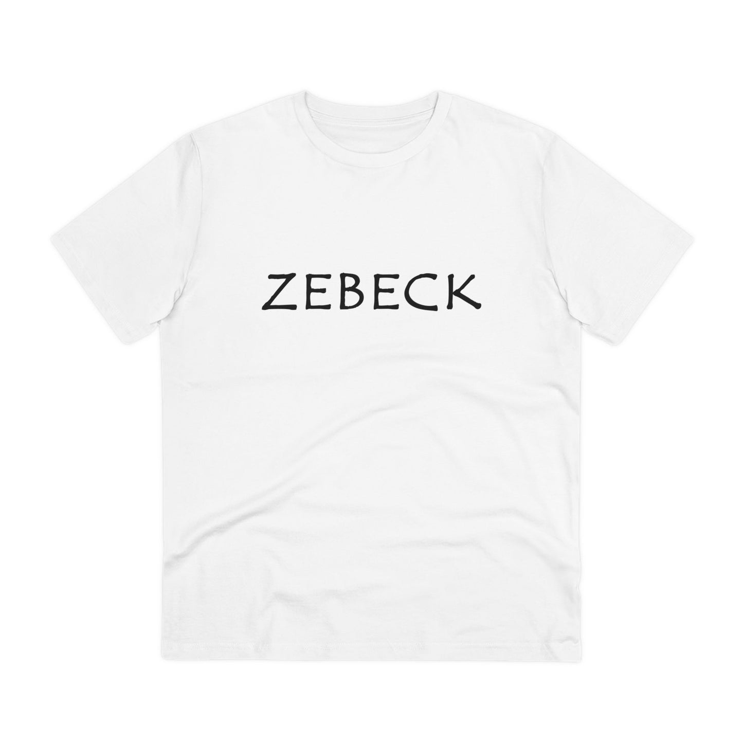 Zebeck - Black logo - Organic T-shirt - Unisex